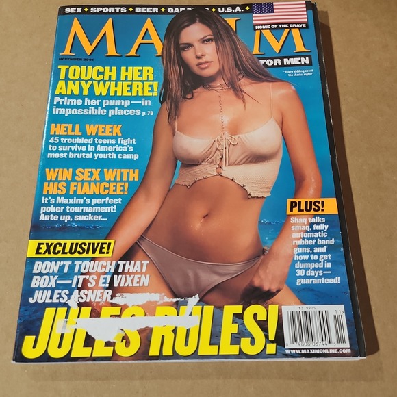 Other - Maxim Magazine November 2001 Jules Asner